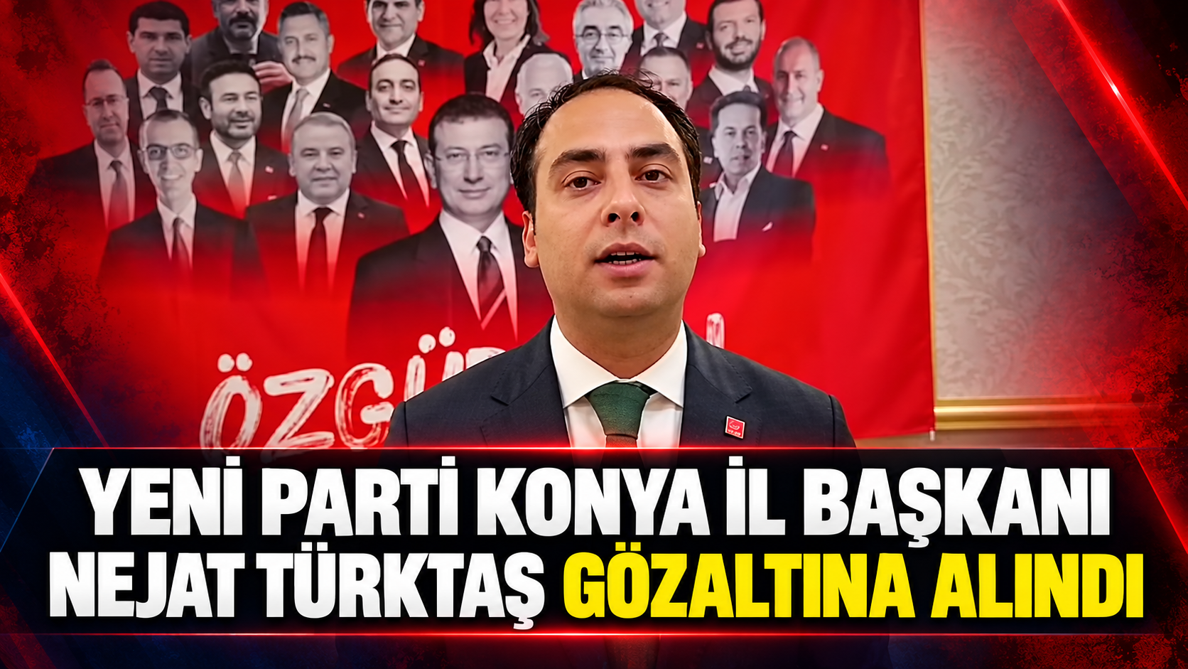Yeni Parti Konya İl Başkanı Nejat Türktaş gözaltına alındı