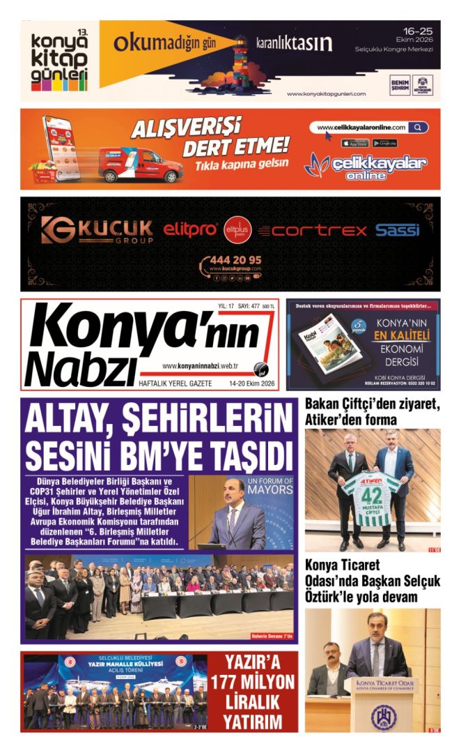 Konya'nın Nabzı Gazetesi -477
