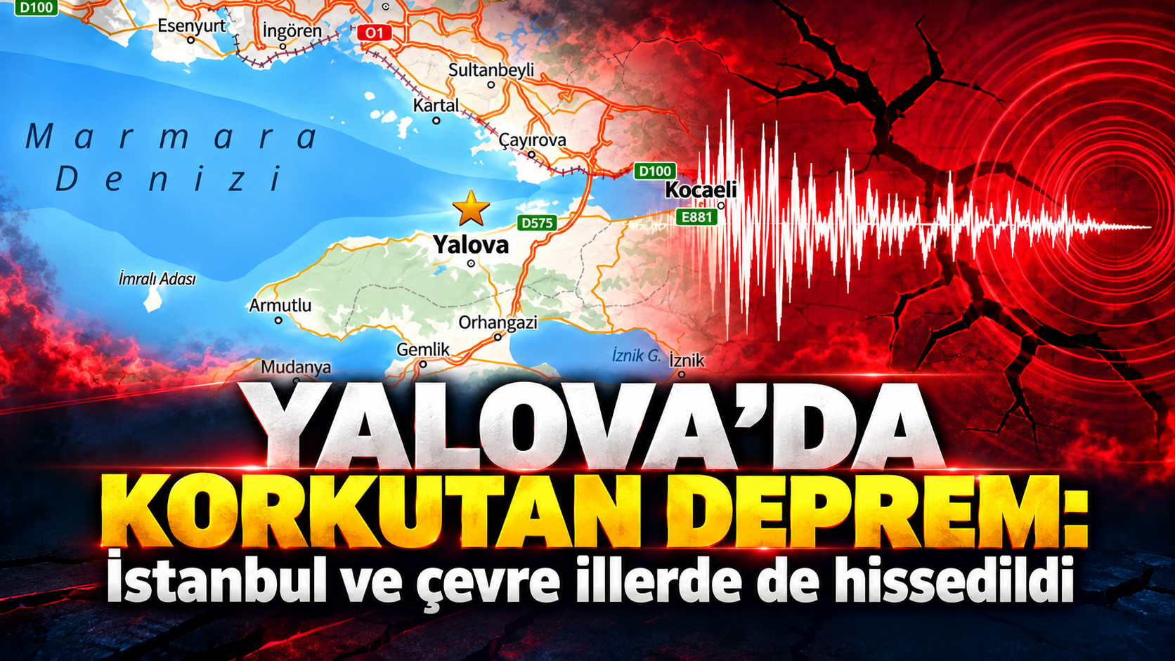 Yalova'da korkutan deprem: İstanbul ve çevre illerde de hissedildi