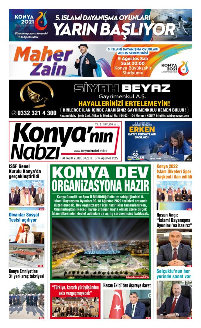 Konya'nın Nabzı Gazetesi -176
