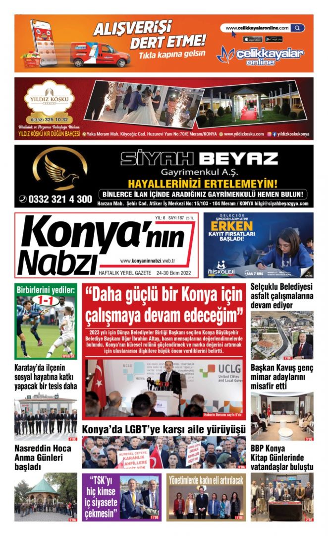 Konya'nın Nabzı Gazetesi -187