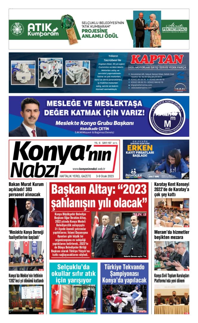 Konya'nın Nabzı Gazetesi -197